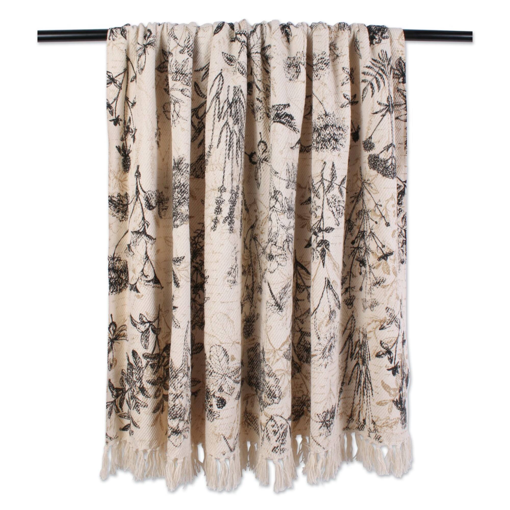 DII® Botanical Printed Throw